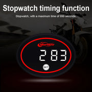 Morfayer Locomotive Multi-function Voltmeter, Red, Specification: Voltmeter Function