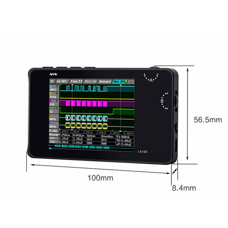 MINIWARE LA104 Logic Analyzer 4-Channel Debugging Assistant Sampling Analog Oscilloscope - free shipping - PMC Jewellery - Order now!