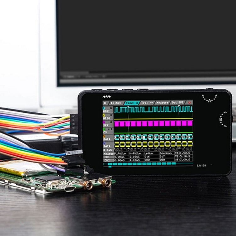 MINIWARE LA104 Logic Analyzer 4-Channel Debugging Assistant Sampling Analog Oscilloscope - free shipping - PMC Jewellery - Order now!