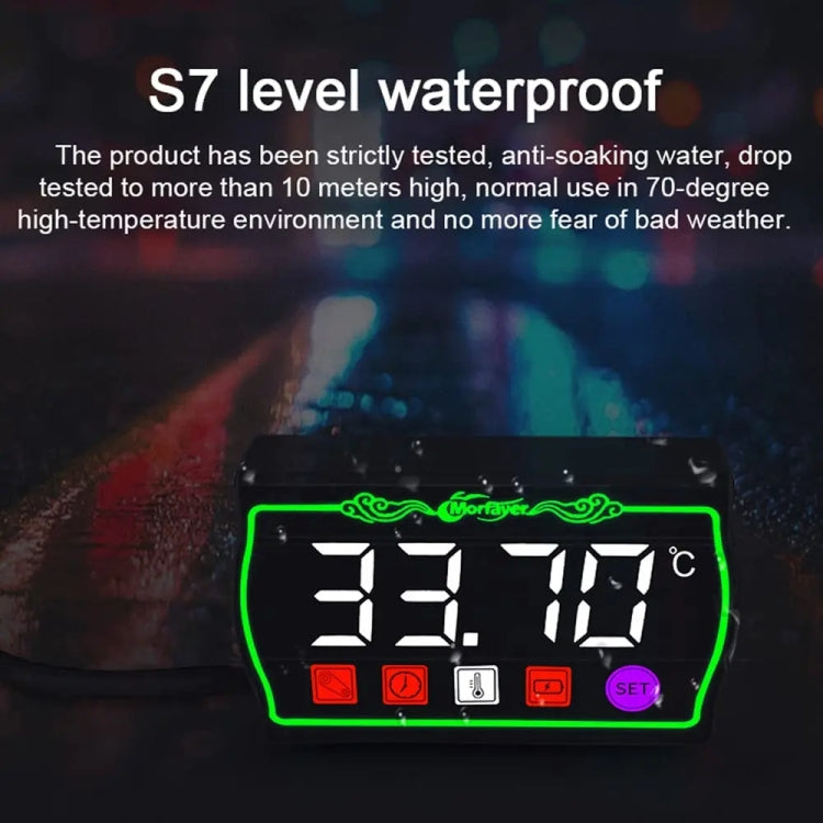 5 in 1 Water Temperature Tachometer Morfayer Locomotive Intelligent Multi-function Tachometer - Electrical Instruments by Morfayer | Online Shopping South Africa | PMC TechLife | Buy Now Pay Later Mobicred
