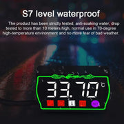 5 in 1 Water Temperature Tachometer Morfayer Locomotive Intelligent Multi-function Tachometer