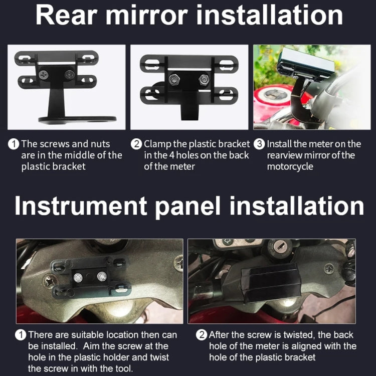 4 in 1 Water Temperature Meter Morfayer Locomotive Intelligent Multi-function Tachometer - free shipping - PMC TechLife - Order now!