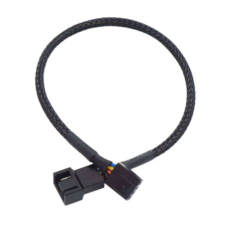 0.27m Computer PWM Temperature Control Cooling Fan Extension Cable Chassis HUB Connector(1 In 1) - Others by PMC TechLife | Online Shopping South Africa | PMC TechLife