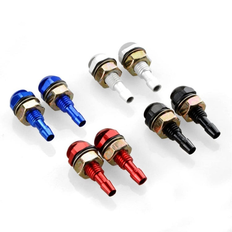 2pcs /Set Automotive Glass Washer Sprayer Aluminum Cap Nozzle(Red) - Windscreen Wipers by PMC TechLife | Online Shopping South Africa | PMC TechLife | Buy Now Pay Later Mobicred