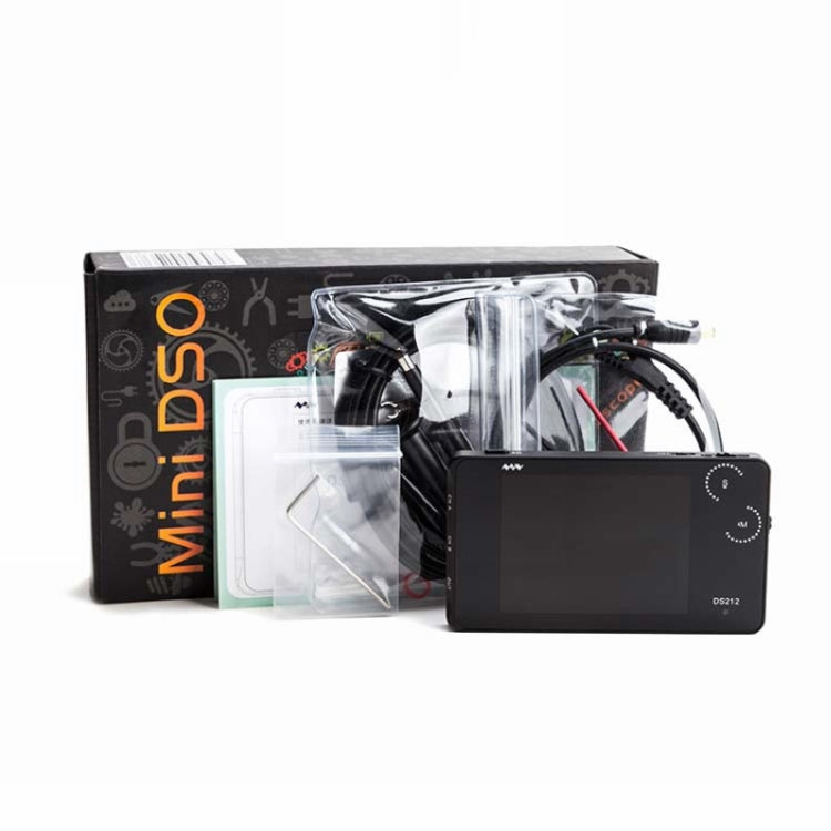 MINIWARE Dual Channel Mini Portable Handheld Digital Storage Oscilloscope, Model: DS212 - free shipping - PMC Jewellery - Order now!