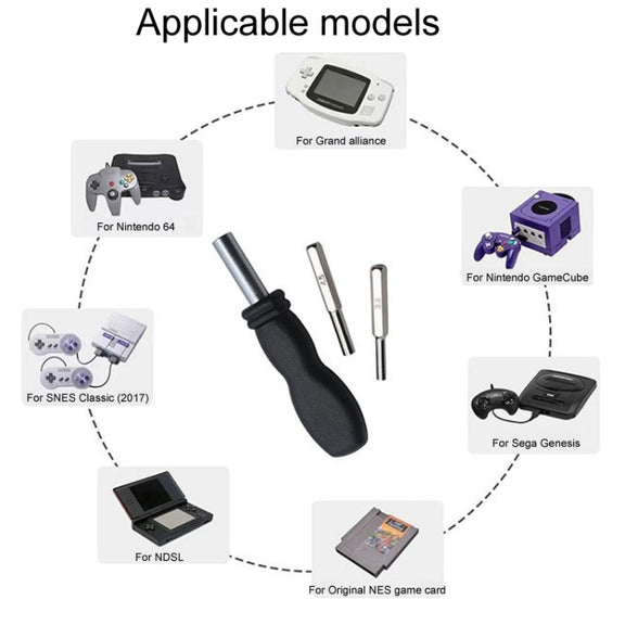 For N64/NGC/SFC Game Console Disassembly Hardware Tools Screwdriver Accessories, Model: 4.5mm Sleeve