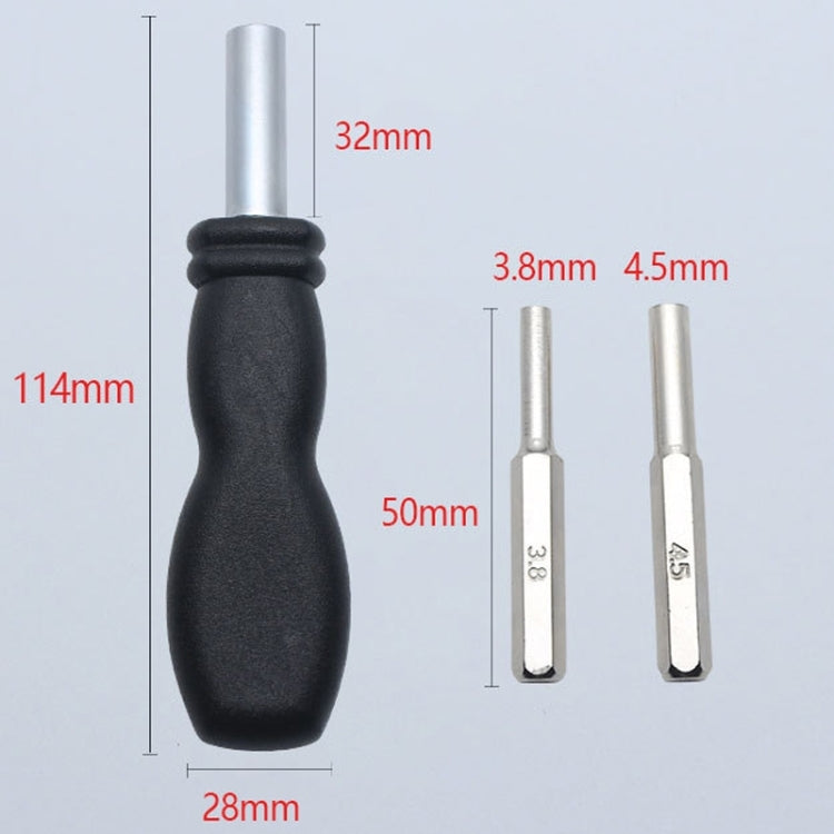 For N64/NGC/SFC Game Console Disassembly Hardware Tools Screwdriver Accessories, Model: 4.5mm Sleeve - Screwdriver by PMC TechLife | Online Shopping South Africa | PMC TechLife