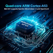 HY320 1080P 390ANSI 4K Android 11 Projector With Wifi 6 Bluetooth 5.0 Support Miracast / Airplay / DLNA US Plug
