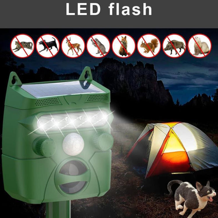 Solar Animal Driver Ultrasonic Outdoor Bird Repeller Electronic Mouse Repeller - free shipping - PMC TechLife - Order now!