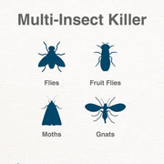 Plug-In Refillable Fly Trap For Flies, Moths, Gnats, And Other Flying Insects With 2 Glue Cards US Plug(White)