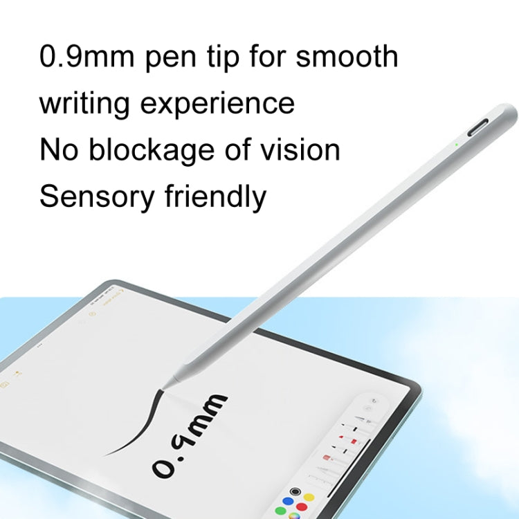 Fast Charge+Touch Switch+Bluetooth Function Anti-false Touch Capacitive Pen for iPad 2018 or Later(White) - free shipping - PMC Jewellery - Order now!