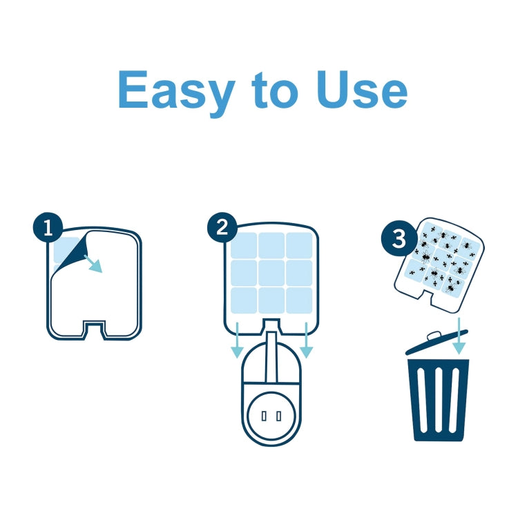 20pcs /Pack Replacement Glue Card for Plug-in Indoor Insect Trap Refills Glue Boards - Traps by PMC TechLife | Online Shopping South Africa | PMC TechLife | Buy Now Pay Later Mobicred