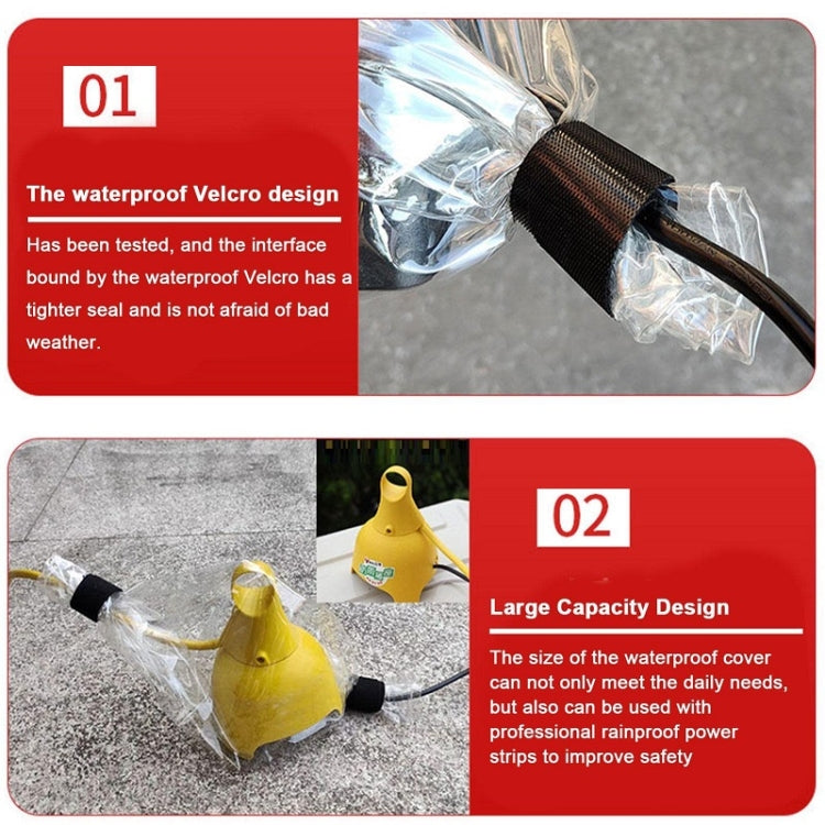 Battery Car Charger Plug Plate Rain Cover, Specification: Set - Waterproof Covers by PMC TechLife | Online Shopping South Africa | PMC TechLife
