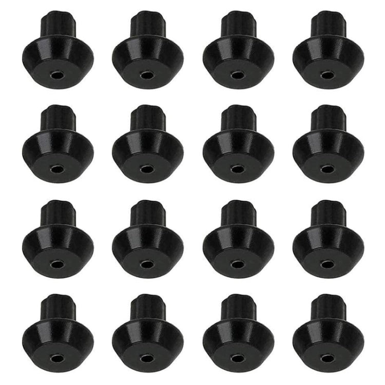 16pcs /Pack WB2K101 Rubber Feet for GE Kenmore Burner Grate Replaces WB02T10461 AP2622260(Black) - Kitchen Machine Accessories & Parts by PMC TechLife | Online Shopping South Africa | PMC TechLife | Buy Now Pay Later Mobicred