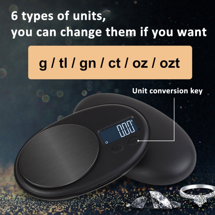 Battery Model 100g/0.01g  Mini Digital Scale Jewelry Tea Weighing Tool - free shipping - PMC Jewellery - Order now!