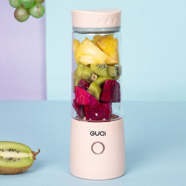 GUQi BSY002 Portable Mini Juicer Wireless Charging Juice Machine(Pink) - free shipping - PMC Jewellery - Order now!