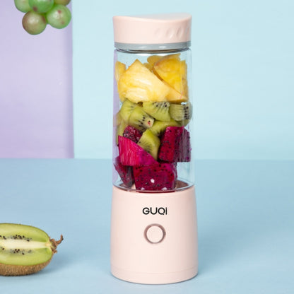 GUQi BSY002 Portable Mini Juicer Wireless Charging Juice Machine(Pink) - free shipping - PMC Jewellery - Order now!