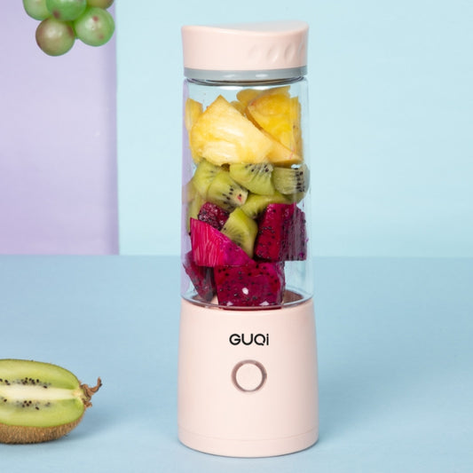 GUQi BSY002 Portable Mini Juicer Wireless Charging Juice Machine(Pink) - free shipping - PMC Jewellery - Order now!