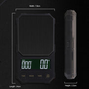Charging Model 1kg/0.1g Portable Toolbox Digital Scale Jewelry Weighing Tool with Timing