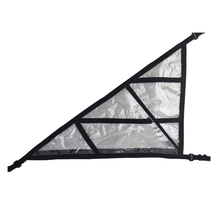 SUV Ceiling Storage Net Car Roof Mesh Storage Bag Suitable For 3-handle Models, Specification: Transparent PVC+Reinforcement Webbing - Stowing Tidying by PMC TechLife | Online Shopping South Africa | PMC TechLife | Buy Now Pay Later Mobicred