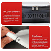 Electric Vehicle Charger Flame Retardant Storage Bag, Shape: Round