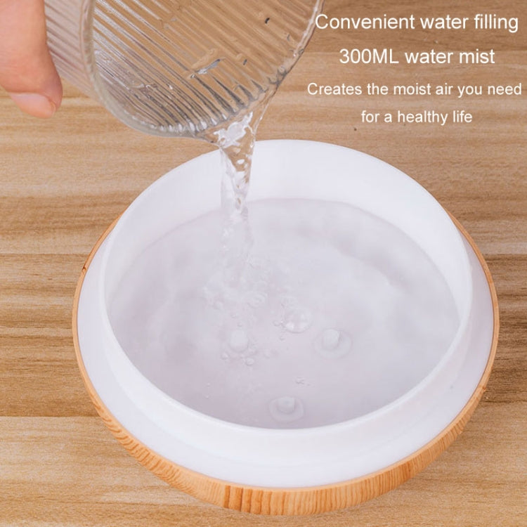 LED Light Aromatherapy Diffuser Home Small Vase Quiet Humidifier Aromatherapy Diffuser 2 In 1(Dark Wood) - free shipping - PMC TechLife - Order now!
