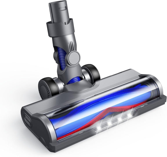 Anti-winding Direct Drive Brush Motor Head with LED Light For Dyson V6