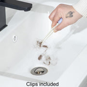 Washcloth Small Mop Lazy Person Hand-Free Automatic Paper Change Mini Floor Cleaner(White)