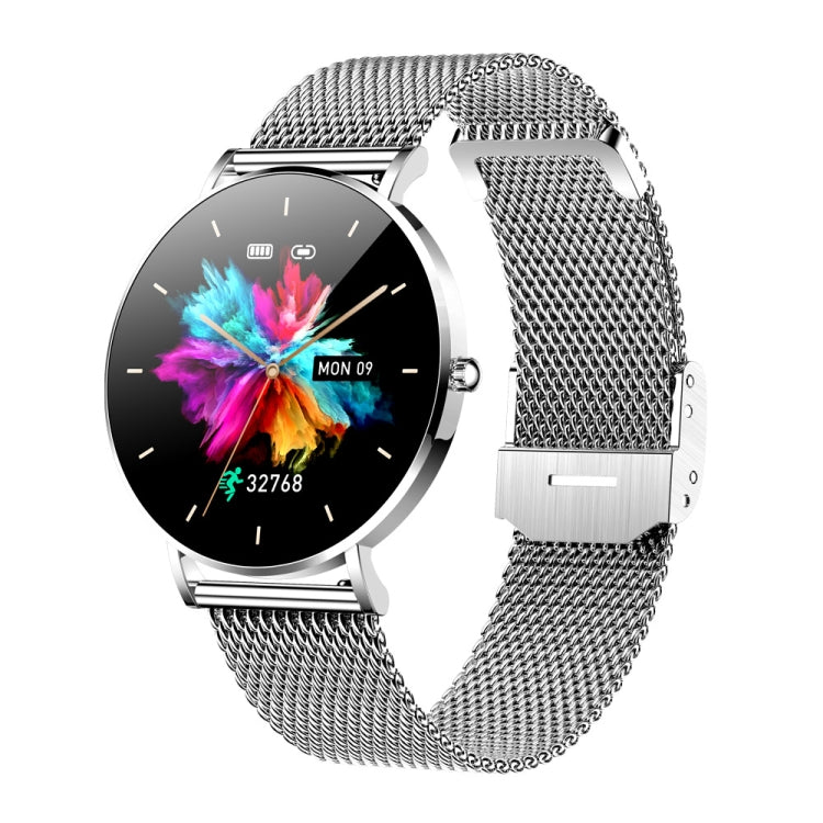 T8 1.3-inch Heart Rate/Blood Pressure/Blood Oxygen Monitoring Bluetooth Smart Watch, Color: Silver - Smart Watches by PMC TechLife | Online Shopping South Africa | PMC TechLife