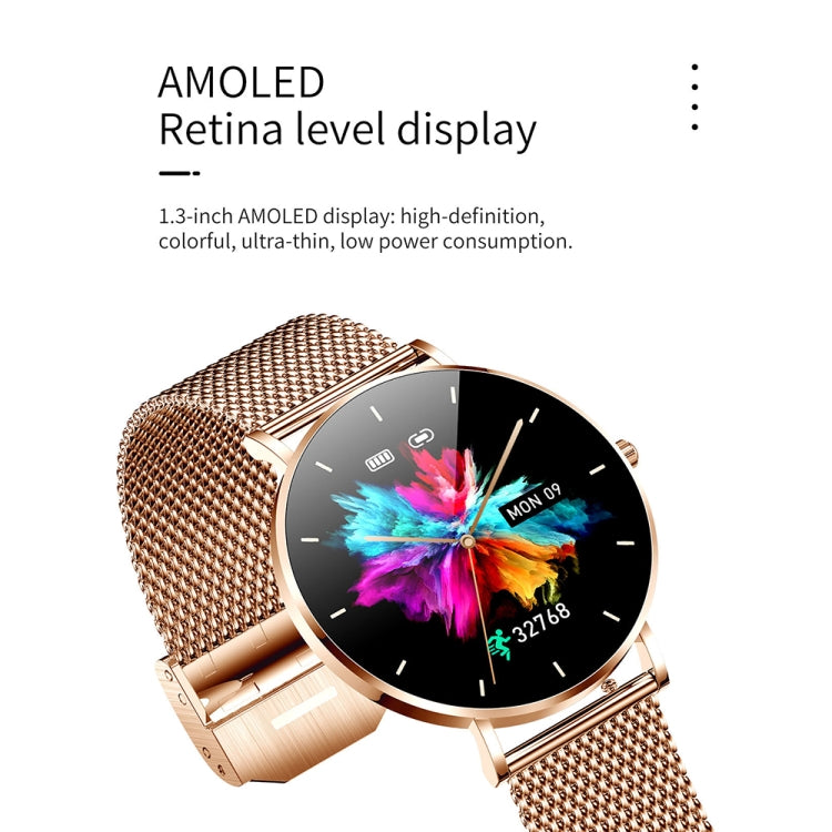 T8 1.3-inch Heart Rate/Blood Pressure/Blood Oxygen Monitoring Bluetooth Smart Watch, Color: Silver - Smart Watches by PMC TechLife | Online Shopping South Africa | PMC TechLife