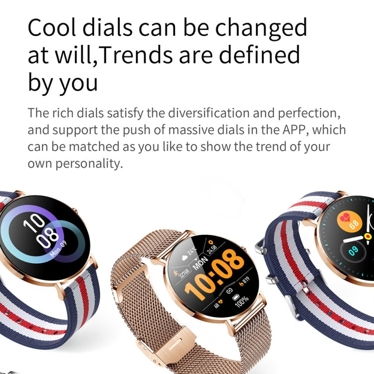 T8 1.3-inch Heart Rate/Blood Pressure/Blood Oxygen Monitoring Bluetooth Smart Watch, Color: Orange - Smart Watches by PMC TechLife | Online Shopping South Africa | PMC TechLife