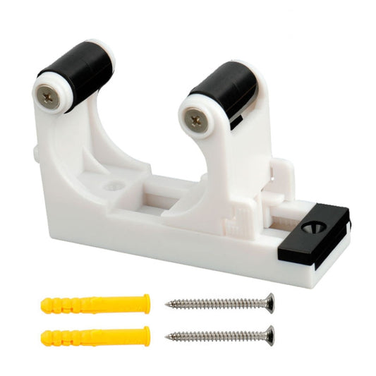 DEEMOUNT RCK-051 Road Bicycle Parking Buckle Wall Hook Mountain Bike Parking Buckle(White Black) - free shipping - PMC Jewellery - Order now!
