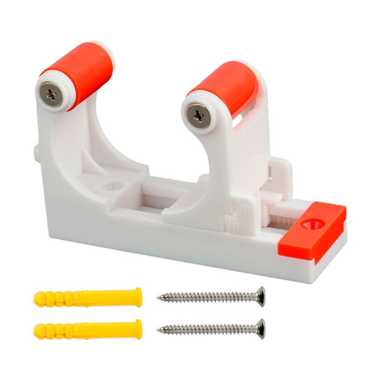 DEEMOUNT RCK-051 Road Bicycle Parking Buckle Wall Hook Mountain Bike Parking Buckle(White Red) - free shipping - PMC Jewellery - Order now!