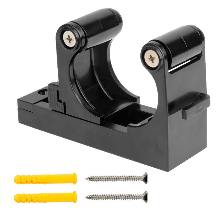 DEEMOUNT RCK-051 Road Bicycle Parking Buckle Wall Hook Mountain Bike Parking Buckle(Black) - Retaining Clips by DEEMOUNT | Online Shopping South Africa | PMC Jewellery | Buy Now Pay Later Mobicred