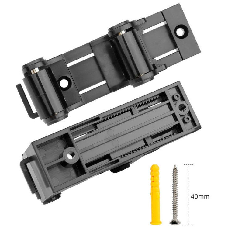 DEEMOUNT RCK-051 Road Bicycle Parking Buckle Wall Hook Mountain Bike Parking Buckle(Black) - Retaining Clips by DEEMOUNT | Online Shopping South Africa | PMC Jewellery | Buy Now Pay Later Mobicred