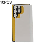 For Samsung Galaxy S24 Plus 10pcs Thermal Transfer Glass Phone Case(Black)