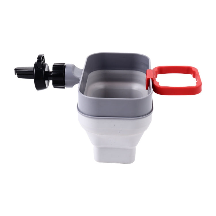 2 in 1 Car Fries Sauce Rack Air Vent Storage Box(Gray White) - Stowing Tidying by PMC TechLife | Online Shopping South Africa | PMC TechLife | Buy Now Pay Later Mobicred