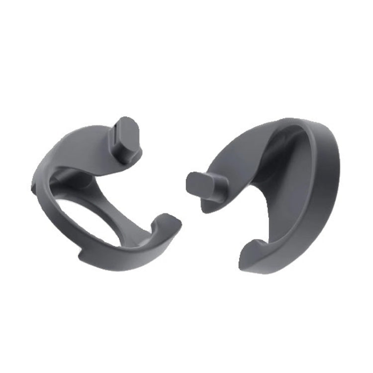 For Apple Vision Pro 1pair Dual Headwear Strap Buckle Knitting Use Accessories(Black) - VR Accessories by PMC TechLife | Online Shopping South Africa | PMC TechLife | Buy Now Pay Later Mobicred