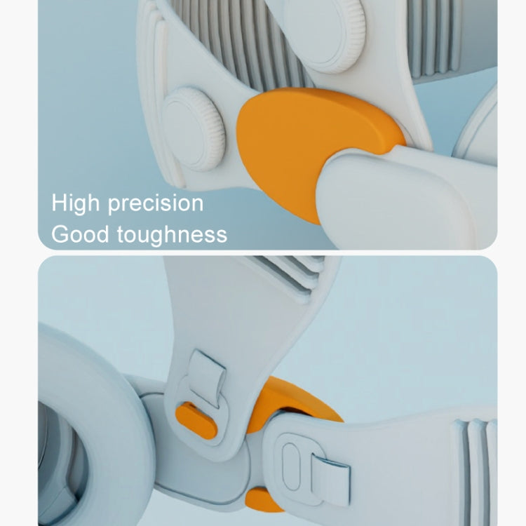 For Apple Vision Pro 1pair Dual Headwear Strap Buckle Knitting Use Accessories(Black) - VR Accessories by PMC TechLife | Online Shopping South Africa | PMC TechLife | Buy Now Pay Later Mobicred