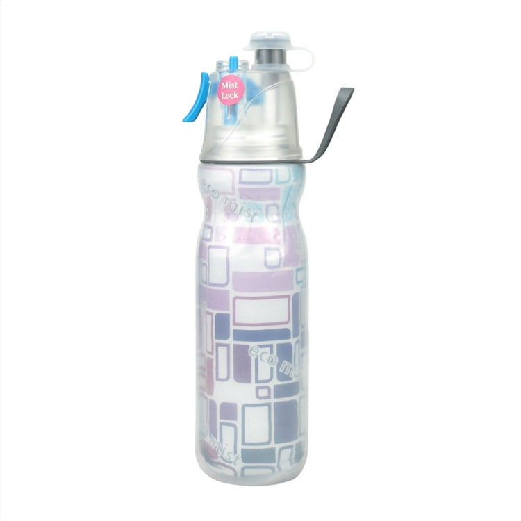 470ml Summer Outdoor Sports Training Spray Cooling Water Cup, Color: Dream Purple 3-layers - Kettles by PMC TechLife | Online Shopping South Africa | PMC TechLife | Buy Now Pay Later Mobicred