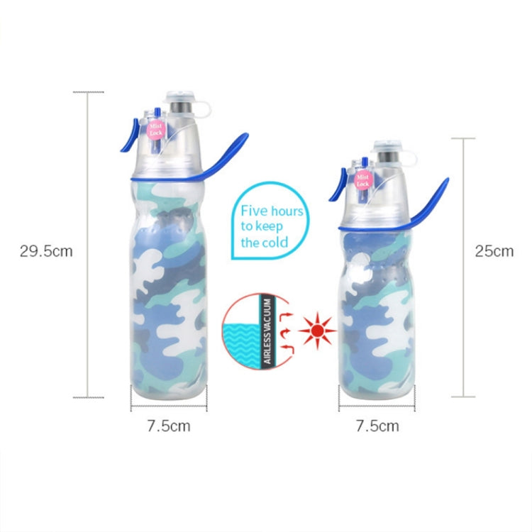 470ml Summer Outdoor Sports Training Spray Cooling Water Cup, Color: F3 3-layers - Kettles by PMC TechLife | Online Shopping South Africa | PMC TechLife | Buy Now Pay Later Mobicred