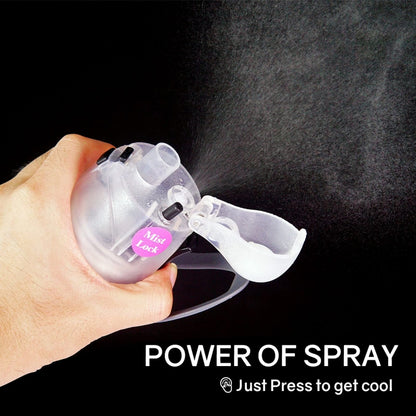 470ml Summer Outdoor Sports Training Spray Cooling Water Cup, Color: Green Leaves 3-layers - Kettles by PMC Jewellery | Online Shopping South Africa | PMC Jewellery | Buy Now Pay Later Mobicred