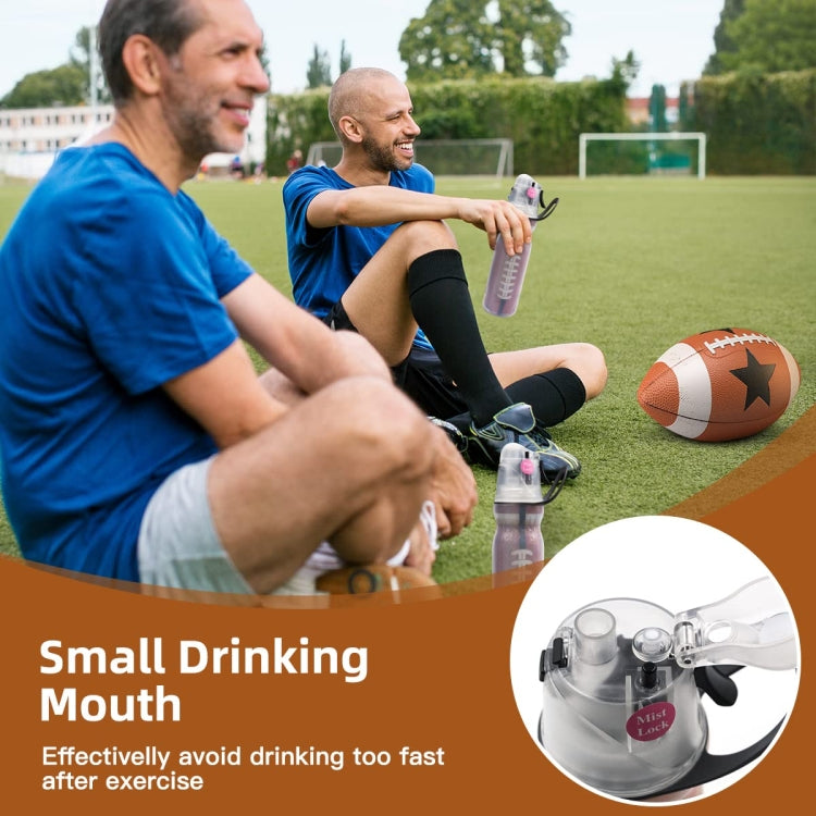 470ml Summer Outdoor Sports Training Spray Cooling Water Cup, Color: Basketball 3-layers - Kettles by PMC Jewellery | Online Shopping South Africa | PMC Jewellery | Buy Now Pay Later Mobicred