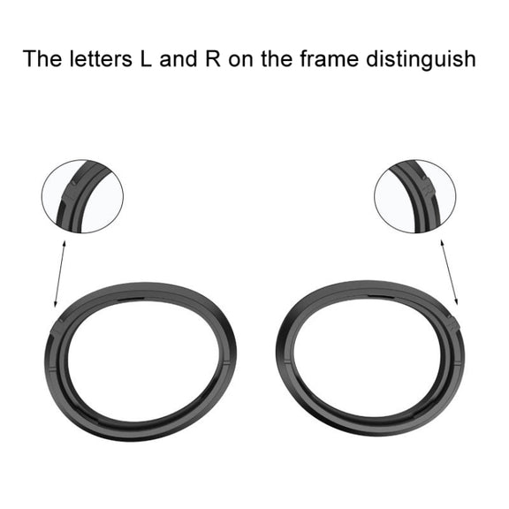 For Apple Vision Pro Magnetic Frame VR Glasses Smart Accessories, Style: 1.67 Refractive Index Frame+400 Degree Anti-blue Light Lens