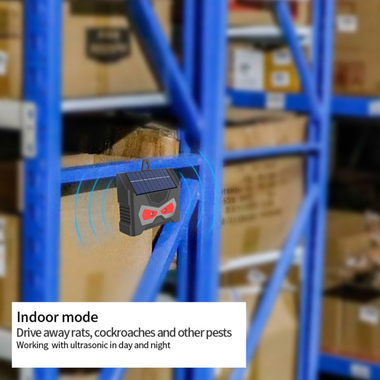 Outdoor Ultrasonic Solar Mouse Repeller LED Flash Animal Repeller(SJZ059) - Outdoor Insect Repellent by PMC TechLife | Online Shopping South Africa | PMC TechLife | Buy Now Pay Later Mobicred