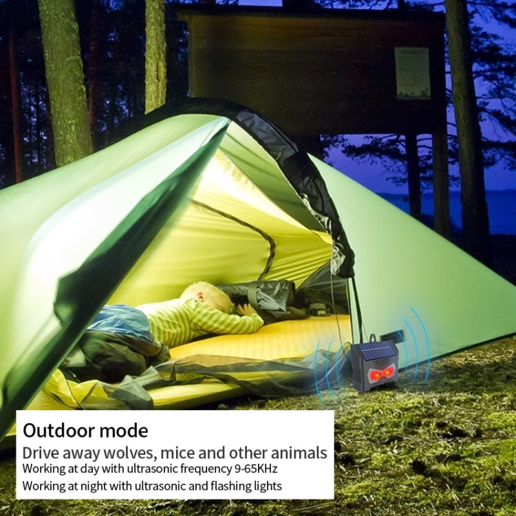 Outdoor Ultrasonic Solar Mouse Repeller LED Flash Animal Repeller(SJZ059) - Outdoor Insect Repellent by PMC TechLife | Online Shopping South Africa | PMC TechLife | Buy Now Pay Later Mobicred