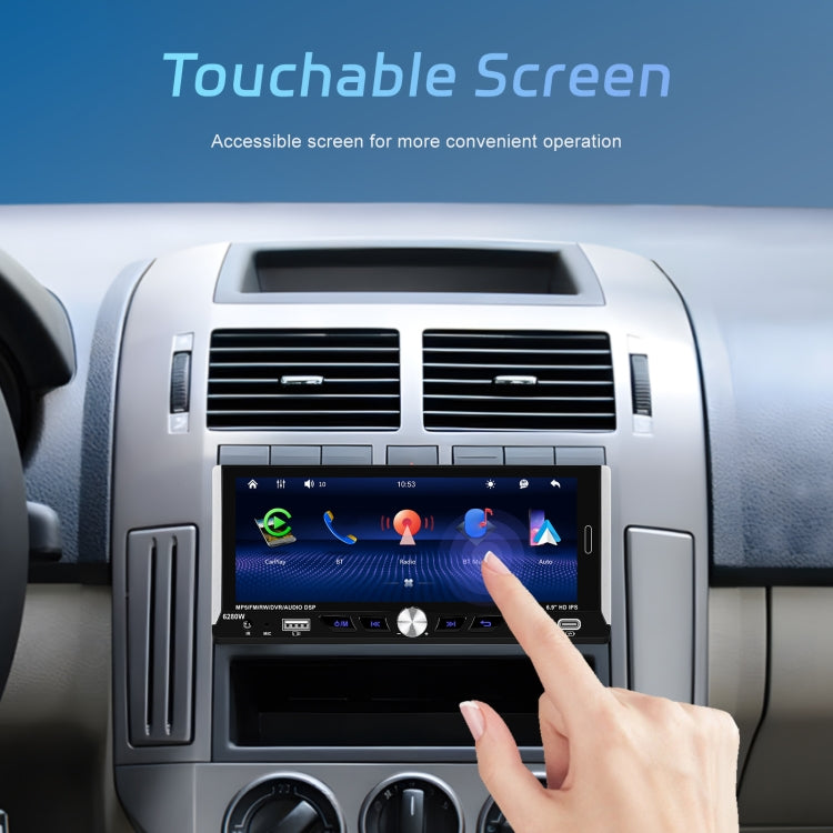 Single Spindle 6.9 inch MP5 With Knob Player Carplay Function Car MP4 Backup Camera, Specification: Standard - free shipping - PMC TechLife - Order now!