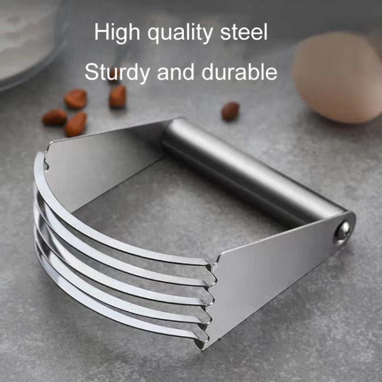 Stainless Steel Cutter 5-Layer Curved Dough Mixer Kitchen Baking Flour Cutter Gadgets(91g) - Baking Pastry Tools by PMC TechLife | Online Shopping South Africa | PMC TechLife | Buy Now Pay Later Mobicred