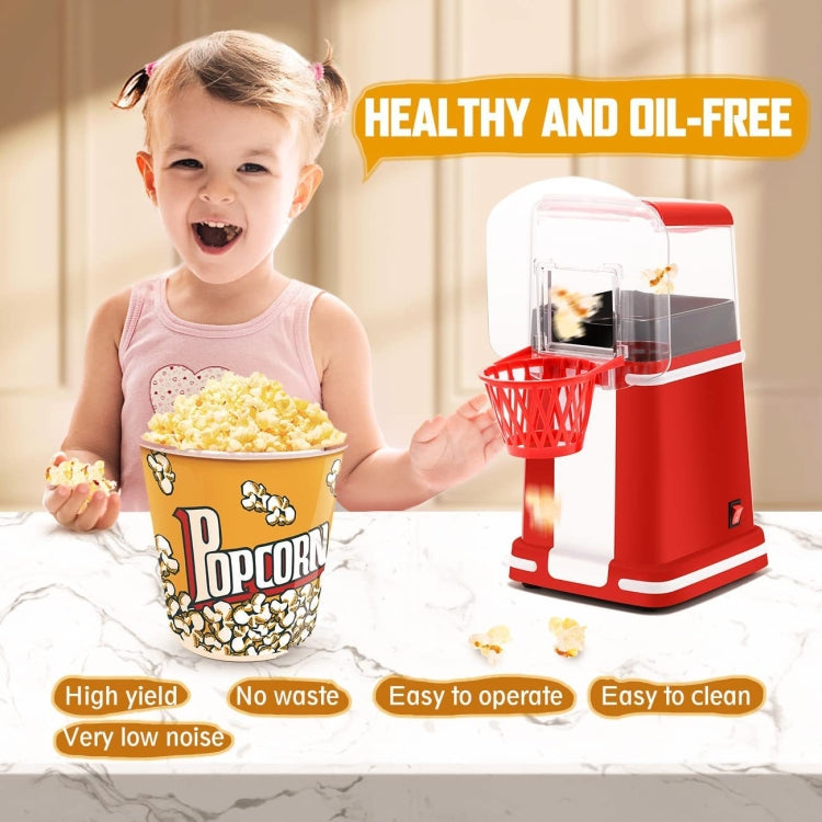 1200W Basket Popcorn Machine Electric Automatic Corn Popper 220V EU Plug - free shipping - PMC TechLife - Order now!