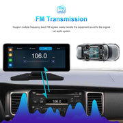 6.86 Inch 4KDVR Smart Screen Player, Specification: Standard+64G Memory Card